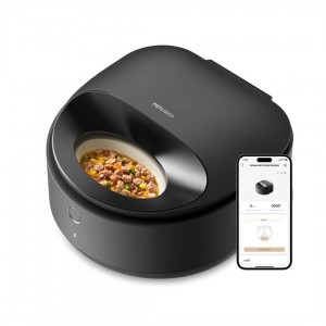 Cat feeder for wet food