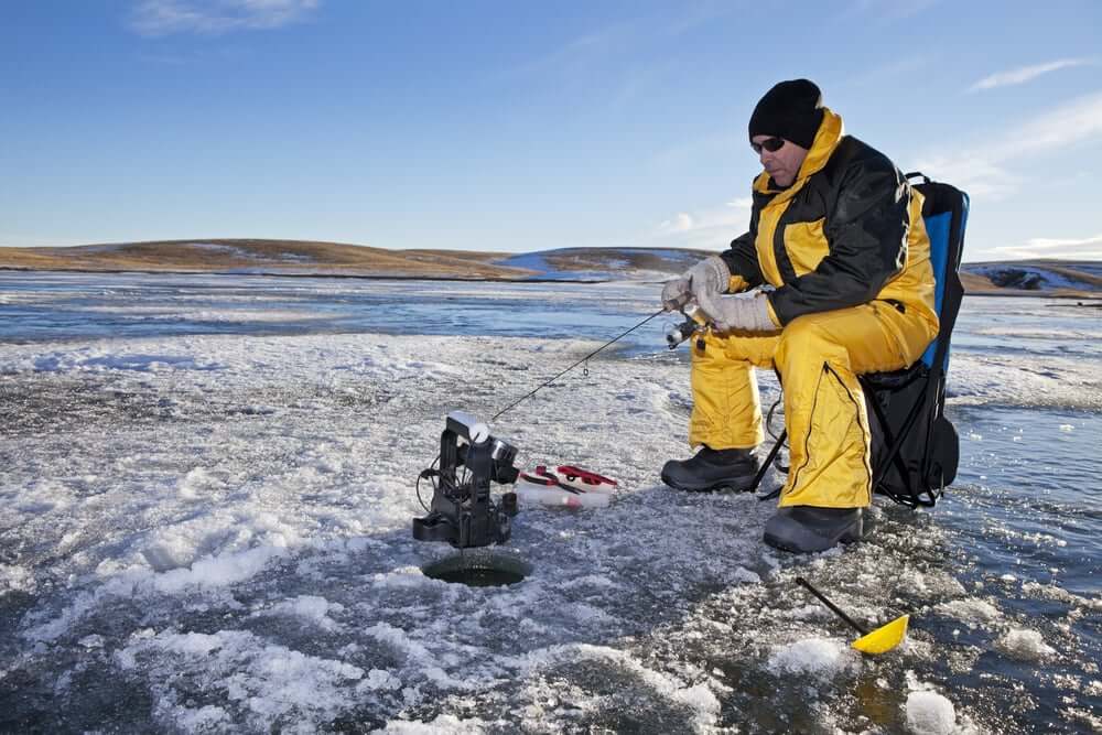 Christmas Ice Fishing Equipment